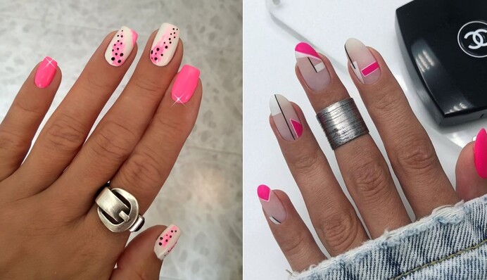Як скомбінувати рожевий з білим: 11 ніжних ідей манікюру на серпень
