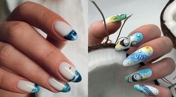 11 креативных идей по-настоящему летнего маникюра: чем побаловать себя в августе
