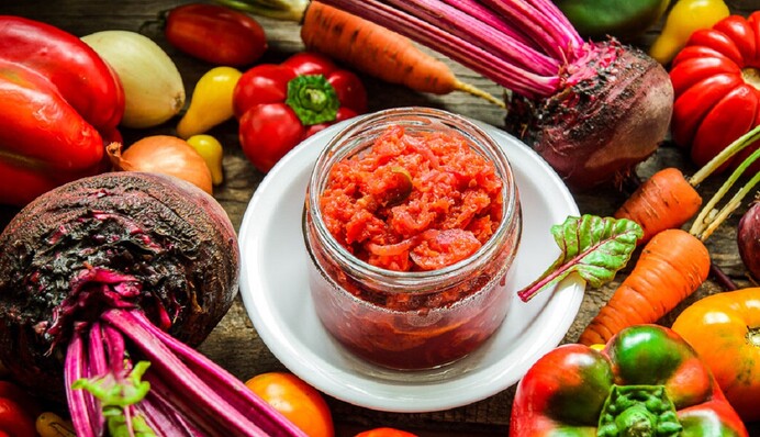 Как закрыть заготовку для борща на зиму: простой рецепт