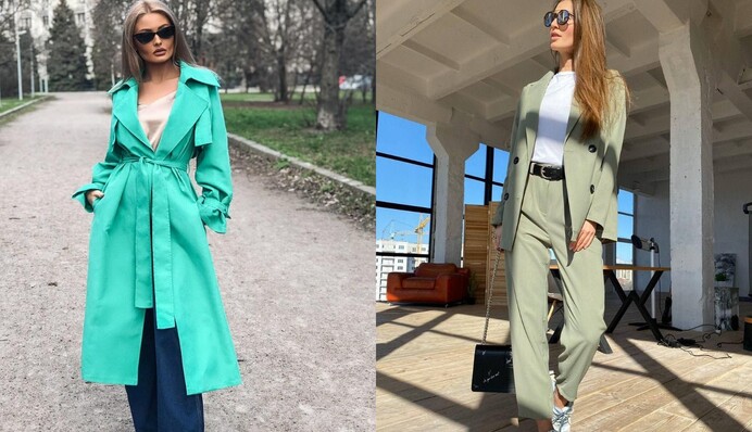 Какие цвета будут в моде этой осенью: 9 стильных луков в трендовой палитре