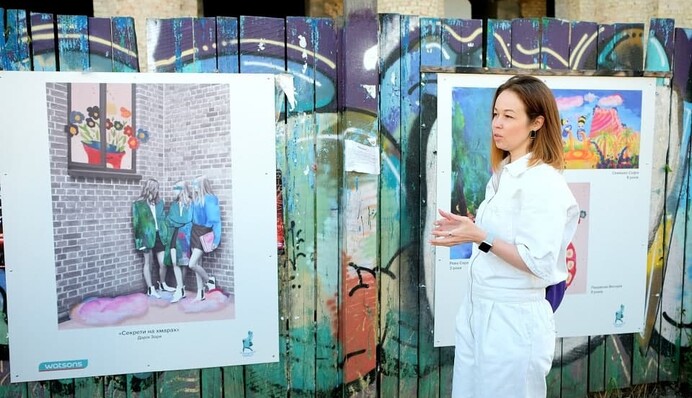 Посмотри на мир глазами детей: в Киеве состоится первая выставка-коллаборация детей и художниц 