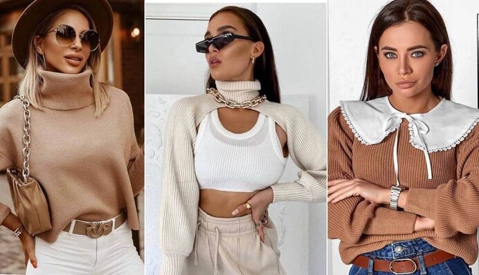 9 легких светрів з коміром на прохолодний вересень: як і з чим носити цієї осені