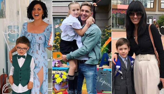 Українські знаменитості 1 вересня привели дітей до школи: найкращі фото