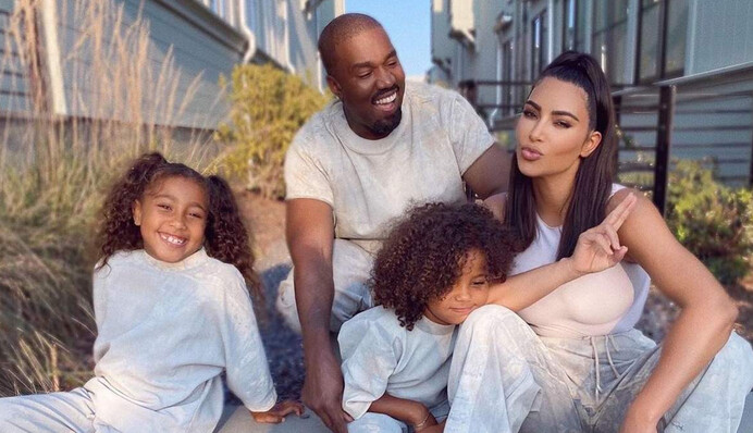 Канье Уэст в новой песне признался, что изменял Ким Кардашьян