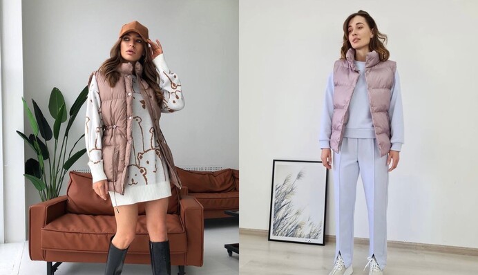 9 пухових жилетів на прохолодну осінь: чим стильно утеплюватися в жовтні