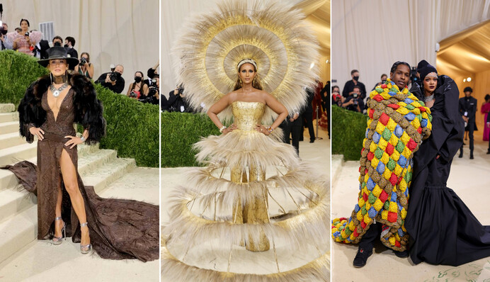 Самые стильные и странные наряды звезд на красной дорожке бала Met Gala 2021: фото