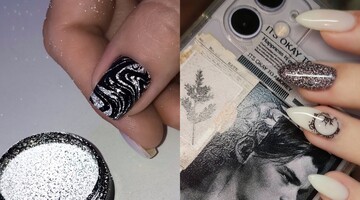 10 идей светоотражающего маникюра: необычный тренд осени-2021