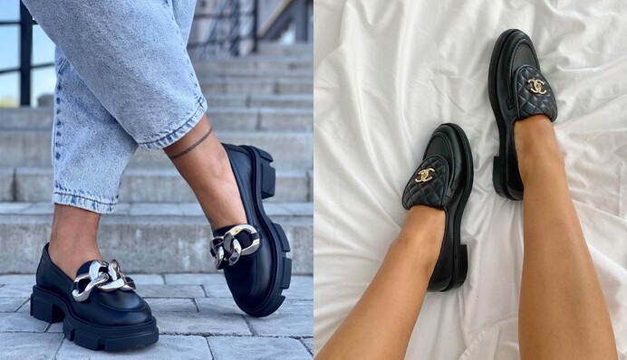 6 стильних ідей, як і з чим носити лофери цієї осені: луки на кожен день