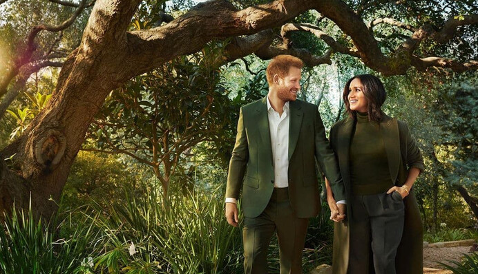 Принц Гаррі і Меган Маркл вперше знялися в стильній фотосесії для обкладинки Time