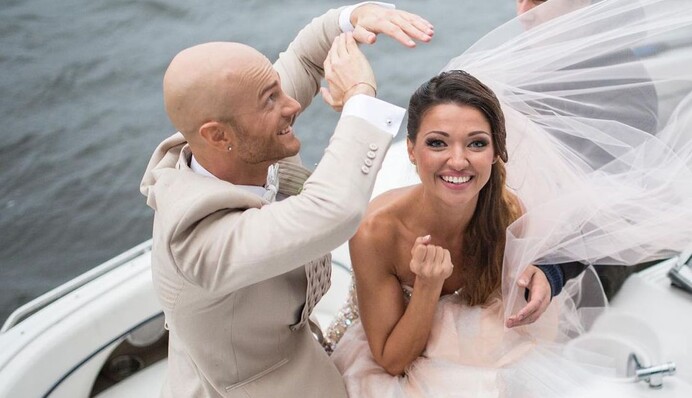 Влад Яма з дружиною показали рідкісні кадри свого весілля: Здається, що це було вчора