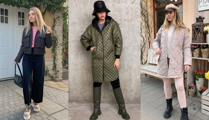 Стьобані куртки, які повернулися в моду: 8 стильних луків на прохолодний жовтень