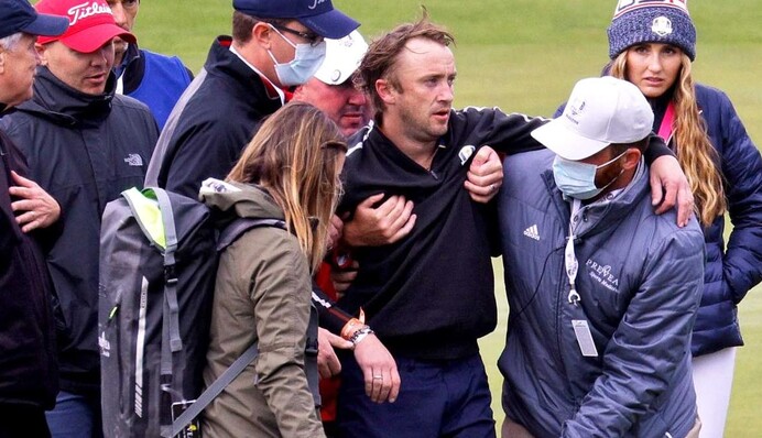 Актер Том Фелтон потерял сознание во время игры в гольф - звезду 