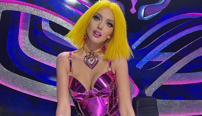 Оля Полякова показала образ для шоу 