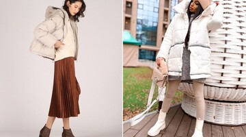 Як носити пуховик зі спідницею та не виглядати безглуздо: 8 стильних комбінацій на кожен день