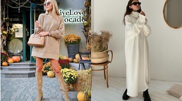 9 трикотажних суконь на осінь: у чому зустріти прохолодний жовтень