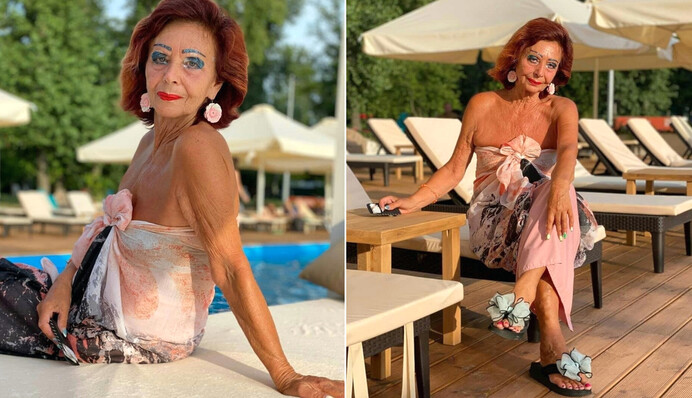 У Києві померла відома пенсіонерка-модель Олена Вовк