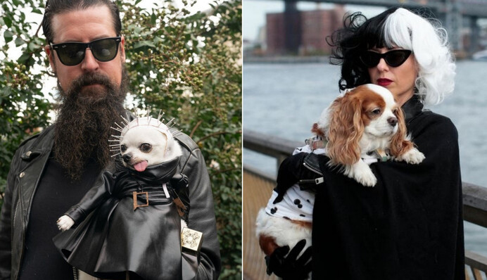 У Нью-Йорку пройшов хелловінський парад собак - погляньте на 