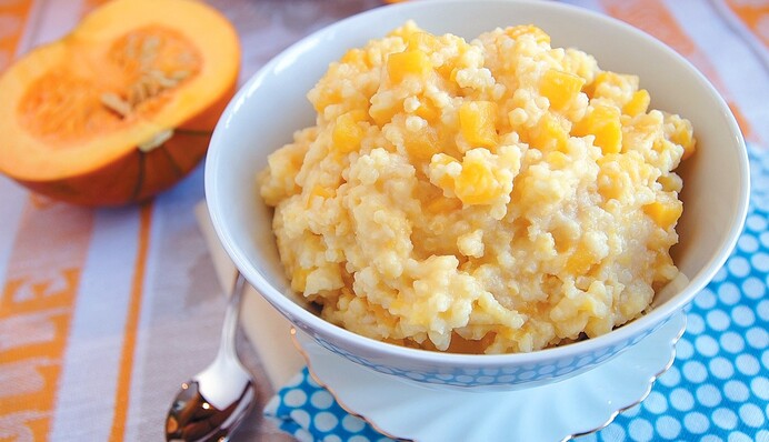 Як приготувати смачну гарбузову кашу з пшоном і молоком: простий рецепт
