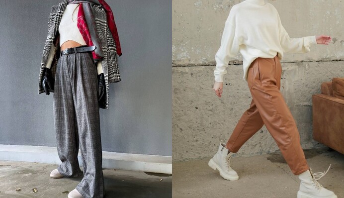 З чим носити теплі брюки та які моделі будуть у моді цієї зими