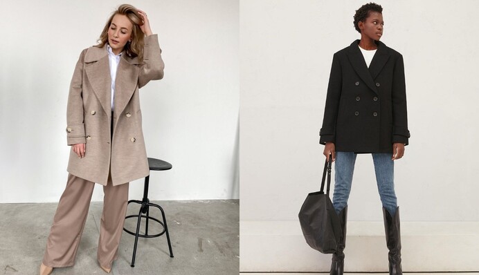 Як вибрати пальто-бушлат і які фасони будуть у моді взимку