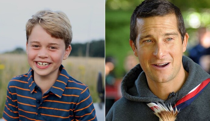 Принц Джордж виявився фанатом Беара Гріллза і з'їв живу мурашку