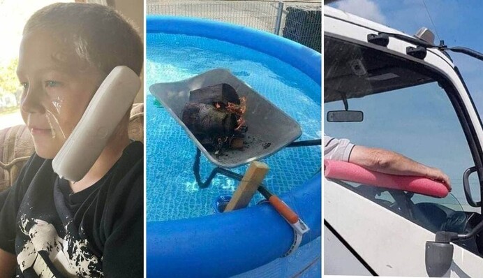 15 комичных фото, на которых гении решают простые проблемы с помощью подручных средств