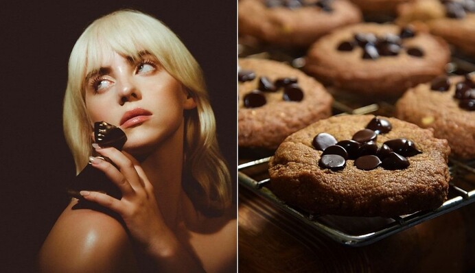 Билли Айлиш поделилась рецептом любимого печенья с арахисовой пастой и шоколадом