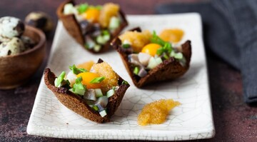 Як приготувати хлібні тарталетки з форшмаком: рецепт закуски