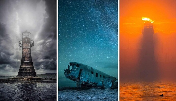 Мрачное фото старого маяка выиграло международный конкурс исторической фотографии