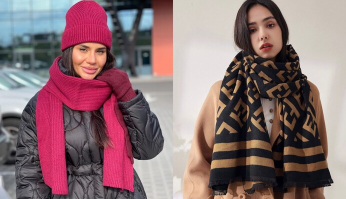 Як виглядають наймодніші шарфи цієї зими: 9 стильних моделей до пальта та пуховика