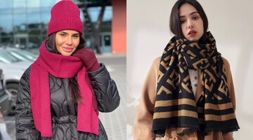 Як виглядають наймодніші шарфи цієї зими: 9 стильних моделей до пальта та пуховика