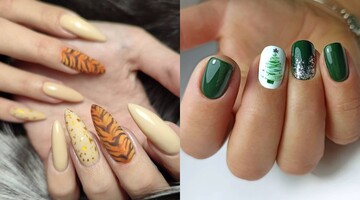 11 идей маникюра на Новый год: дизайн и принты к праздникам зимы