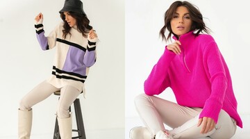 Як виглядають наймодніші светри цієї зими: 8 моделей із високим горлом