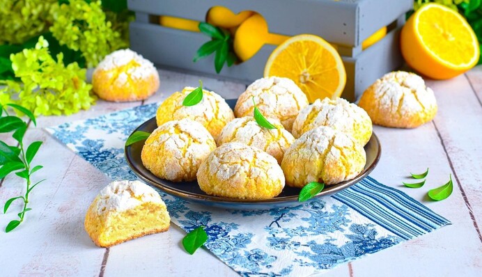 Печем к праздникам нежное лимонное печенье: итальянский рецепт