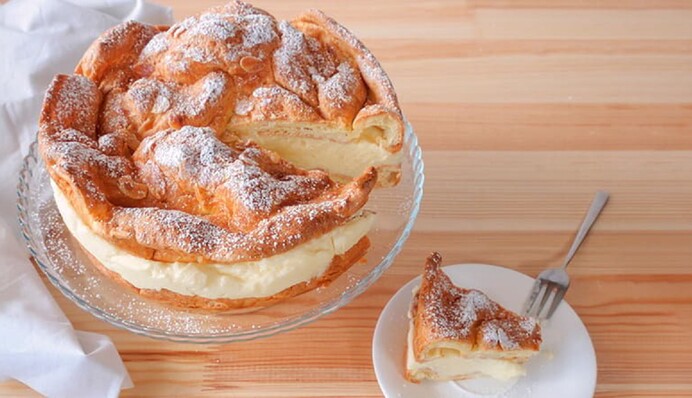 Как приготовить нежный торт Карпатка с заварным кремом: простой рецепт