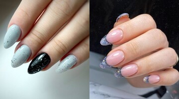 9 идей новогоднего маникюра с гель-лаком для ногтей любой формы