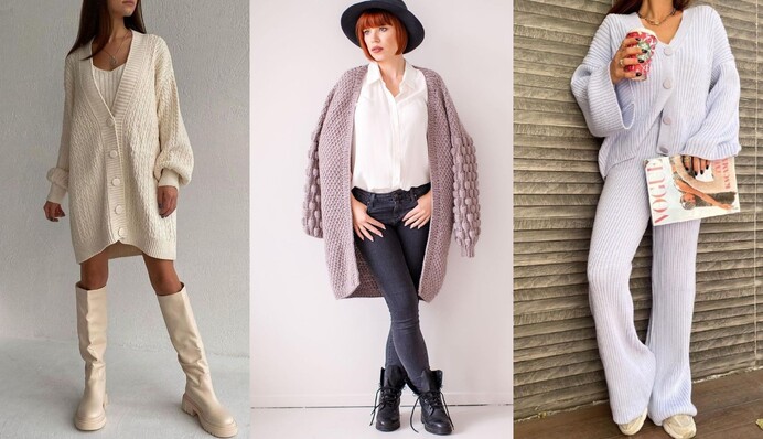 Як виглядають наймодніші в'язані речі цієї зими – 9 образів на кожен день
