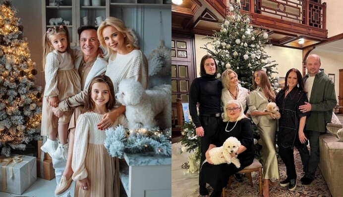 Как украинские звезды отметили Новый год: самые милые семейные фото