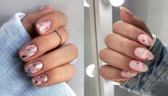 Як зробити ненудний нюдовий манікюр: 11 ідей цієї зими