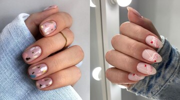 Как сделать нескучный нюдовый маникюр: 11 идей этой зимы