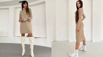 Як вибрати трикотажну сукню, яка не буде повнити: прості лайфхаки