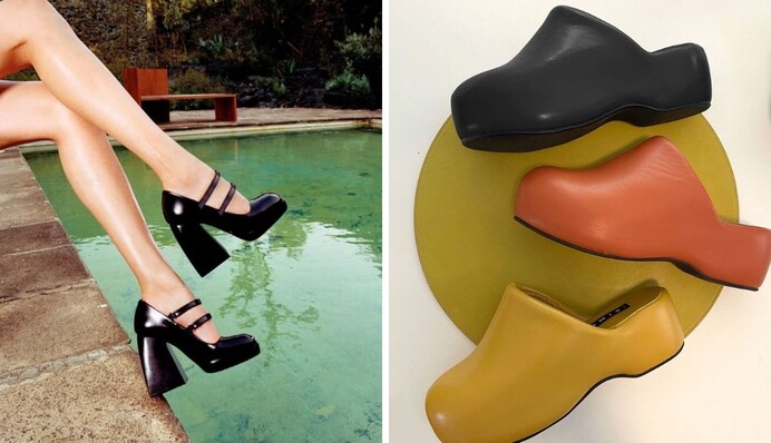 Платформы возвращаются: какой будет самая модная обувь весны-лета 2022