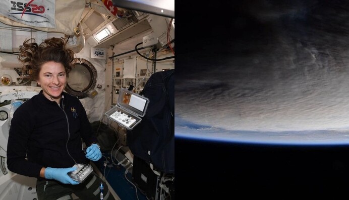 Попіл від вулкана в Тонга піднявся над Землею: астронавтка МКС показала фото з космосу