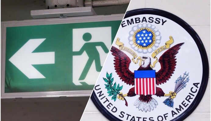 Поїхати не можна залишитися: чому США та Британія евакуювали дипломатів