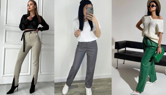 Як виглядають наймодніші жіночі брюки цієї весни: фасони та кольори сезону