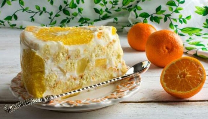 Как сделать домашний торт Экзотика на сметане: простой рецепт