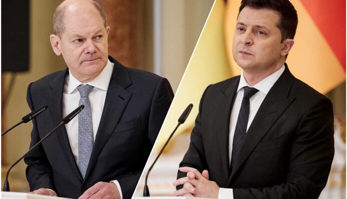 Шнеля-шнеля: к чему склонял Зеленского Шольц