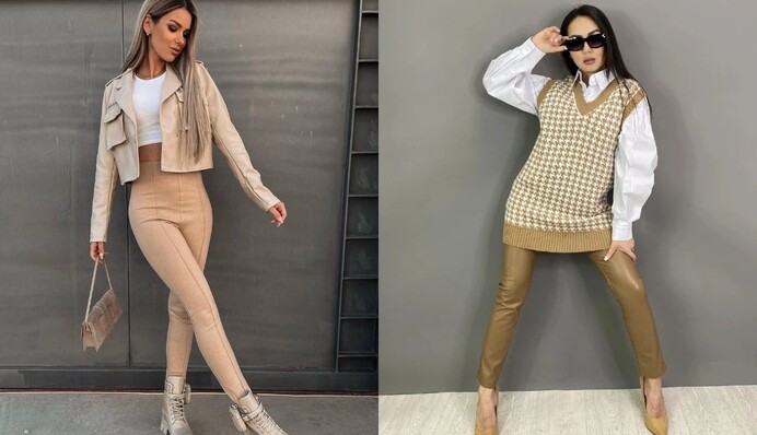 Як виглядають найстильніші образи з легінсами: тренди весни 2022екат