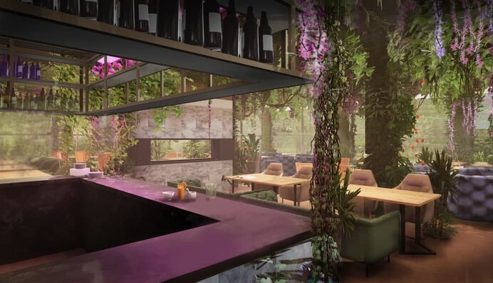 Цветущий сад в Osocor Restaurant: танцуйте сами, танцуйте с эльфами, танцуйте лучше всех!