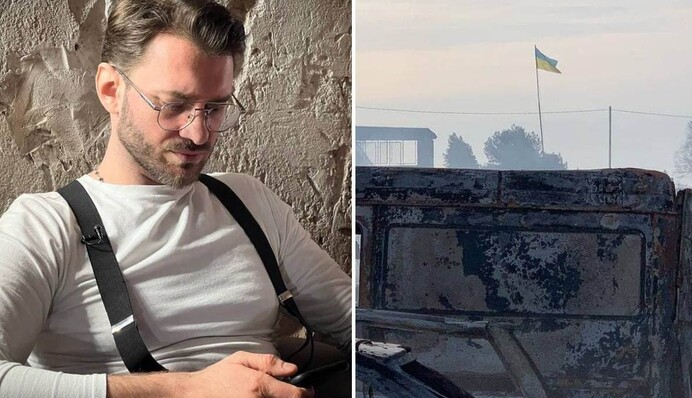 Дмитрий Дикусар попал под авиаудар и чудом остался жив: фото и видео пожара